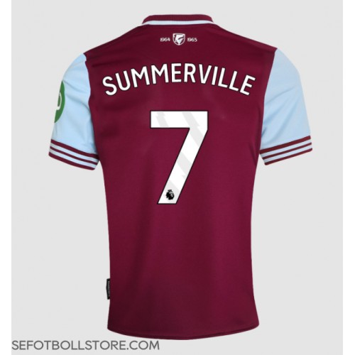 West Ham United Crysencio Summerville #7 Replika Hemmatröja 2024-25 Kortärmad